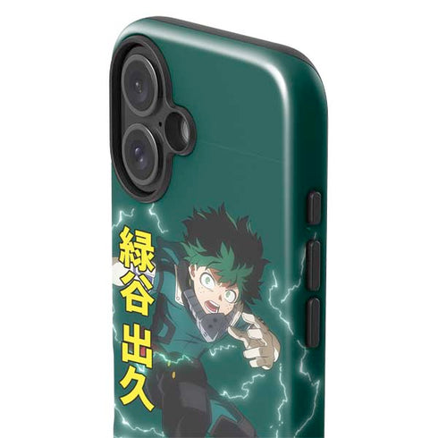 My Hero Academia Deku Season 4 iPhone 17 Impact Case