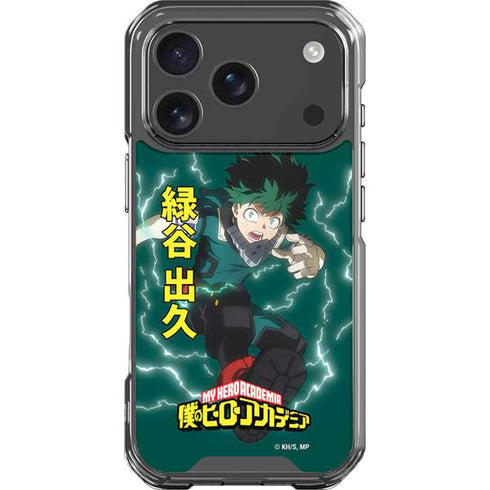 My Hero Academia Deku Season 4 iPhone 17 Pro Clear Case