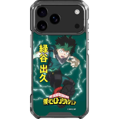 My Hero Academia Deku Season 4 iPhone 17 Pro Max Clear Case