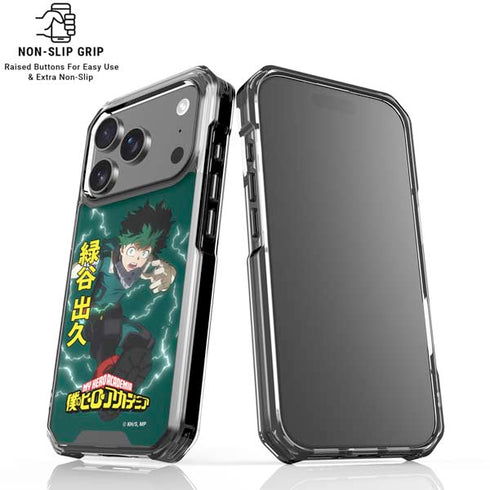 My Hero Academia Deku Season 4 iPhone 17 Pro Max Clear Case