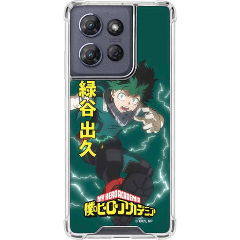 My Hero Academia Deku Season 4 Moto G Power 5G (2025) Clear Case
