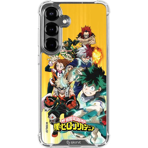 My Hero Academia Deku Squad Season 5 Galaxy S26 Clear Case