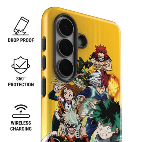 My Hero Academia Deku Squad Season 5 Galaxy S26 Impact Case
