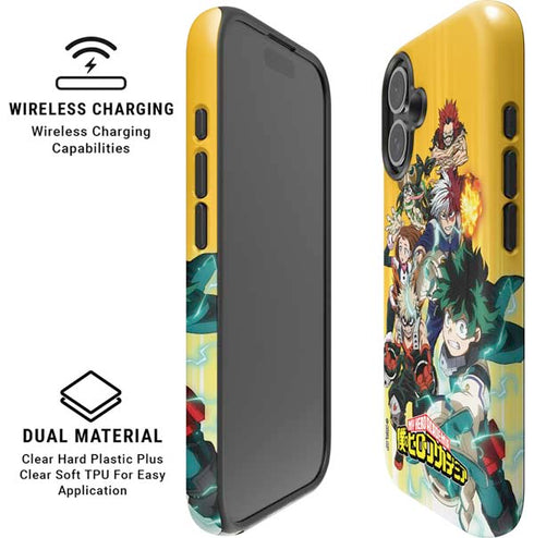 My Hero Academia Deku Squad Season 5 iPhone 16 Magsafe Impact Case