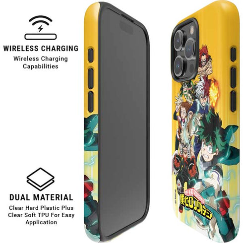 My Hero Academia Deku Squad Season 5 iPhone 16 Pro Max Magsafe Impact Case