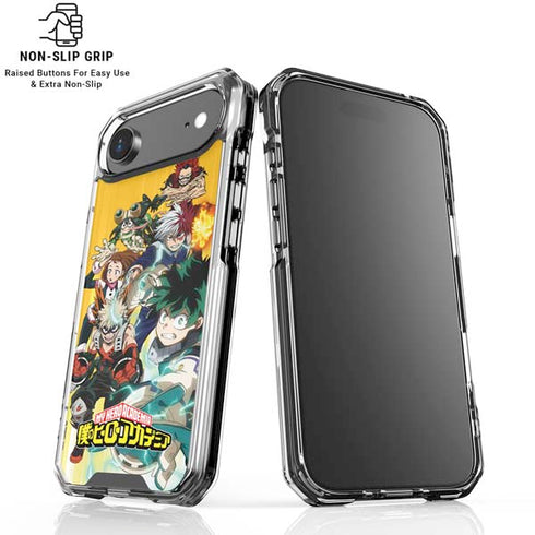 My Hero Academia Deku Squad Season 5 iPhone 17 Air Clear Case