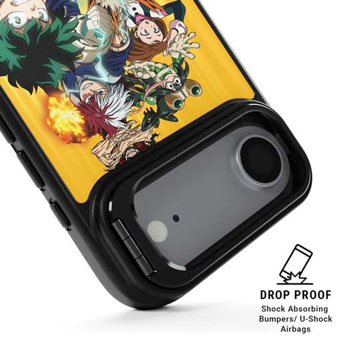 My Hero Academia Deku Squad Season 5 iPhone 17 Air Kickstand Case