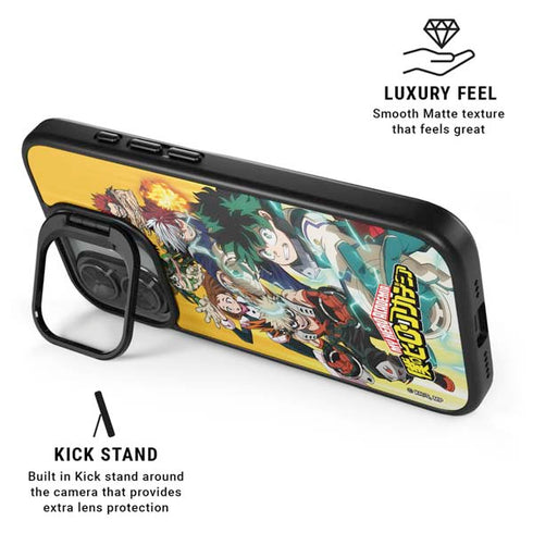 My Hero Academia Deku Squad Season 5 iPhone 17 Kickstand Case