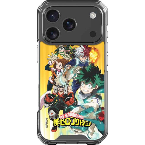 My Hero Academia Deku Squad Season 5 iPhone 17 Pro Clear Case