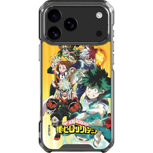 My Hero Academia Deku Squad Season 5 iPhone 17 Pro Max Clear Case