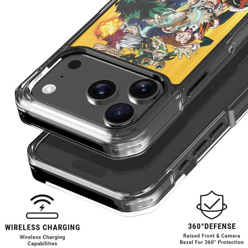 My Hero Academia Deku Squad Season 5 iPhone 17 Pro Max Clear Case
