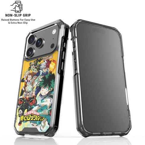 My Hero Academia Deku Squad Season 5 iPhone 17 Pro Max Clear Case