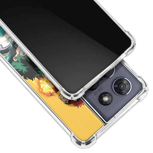 My Hero Academia Deku Squad Season 5 Moto G 5G (2025) Clear Case
