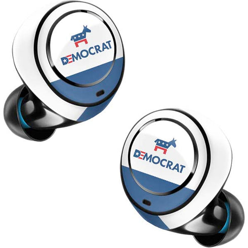 Democrat Blue And Red Amazon Echo Buds Skin