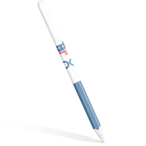Democrat Blue And Red Apple Pencil (2nd Gen 2019) Skin