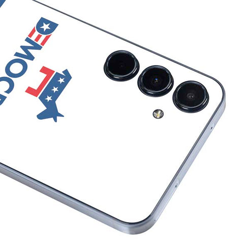 Democrat Blue And Red Galaxy A55 5G Skin