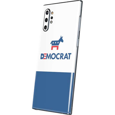 Democrat Blue And Red Galaxy Note 10 Plus Skin