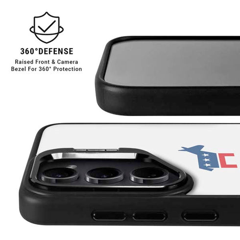 Democrat Blue And Red Galaxy S24 FE Kickstand Case