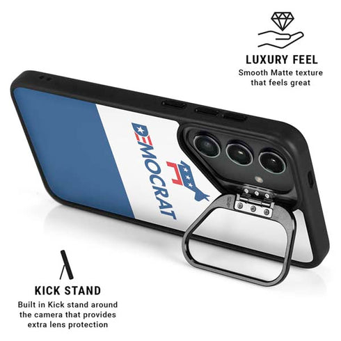 Democrat Blue And Red Galaxy S25 Plus Kickstand Case