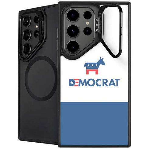 Democrat Blue And Red Galaxy S25 Ultra Kickstand Case