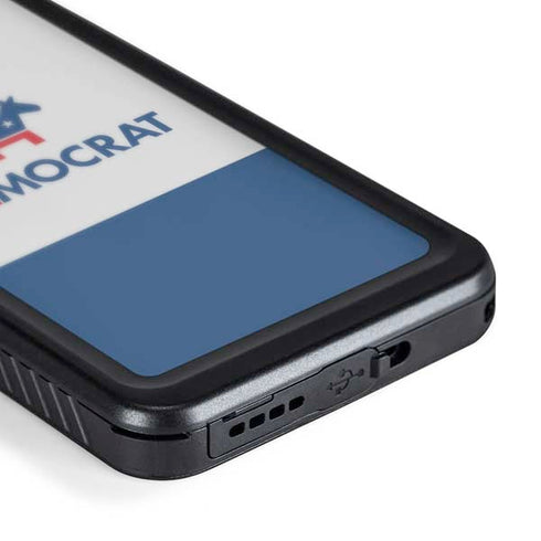 Democrat Blue And Red Galaxy S24 Waterproof Case