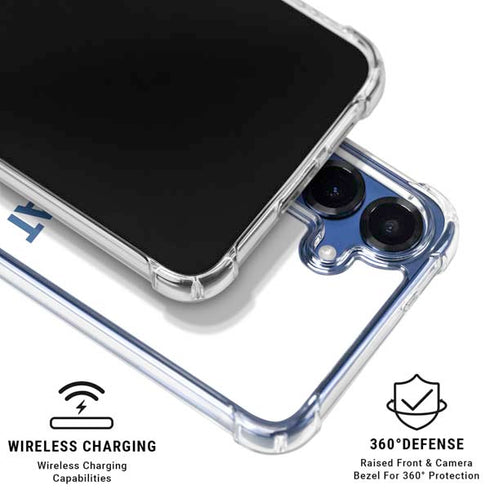 Democrat Blue And Red Galaxy S25 Clear Case