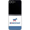 Democrat Blue And Red Galaxy Z Flip6 Skin