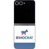 Democrat Blue And Red Galaxy Z Flip6 Skin