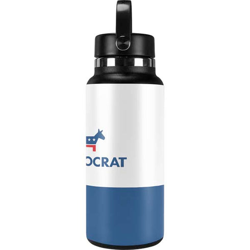 Democrat Blue And Red Hydro Flask 32oz Wide Mouth Skin