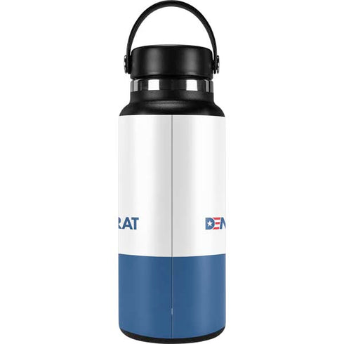 Democrat Blue And Red Hydro Flask 32oz Wide Mouth Skin