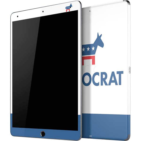 Democrat Blue And Red iPad Skins