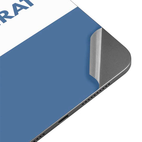 Democrat Blue And Red Apple iPad Mini Skin