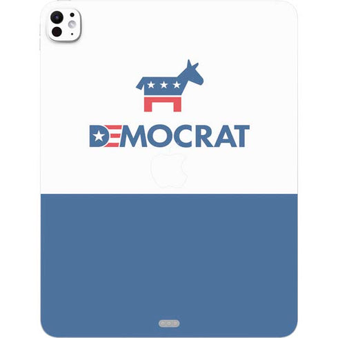 Democrat Blue And Red iPad Pro 13in M4 (2024) Skin