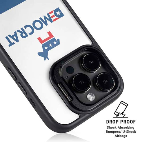Democrat Blue And Red iPhone 13 Pro Kickstand Case