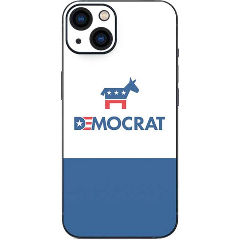 Democrat Blue And Red iPhone Skins