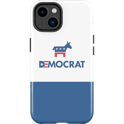 Democrat Blue And Red iPhone 15 Impact Case
