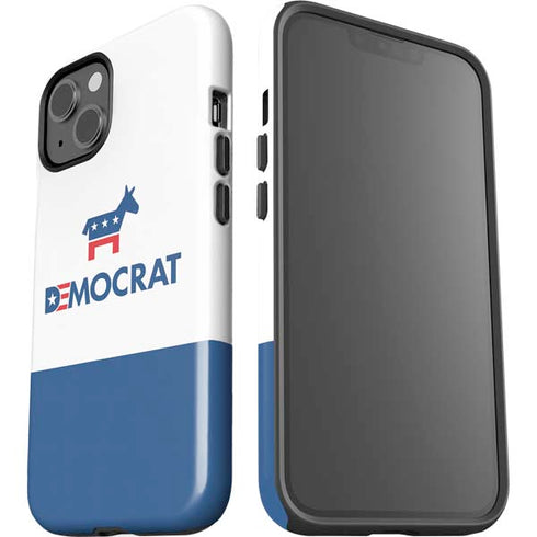Democrat Blue And Red iPhone 15 Impact Case