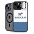 Democrat Blue And Red iPhone 15 Kickstand Case