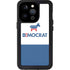 Democrat Blue And Red iPhone 15 Pro Waterproof Case