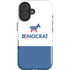 Democrat Blue And Red iPhone 16 Impact Case