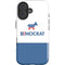 Democrat Blue And Red iPhone 16 Plus Impact Case