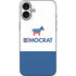 Democrat Blue And Red iPhone 16 Plus Skin