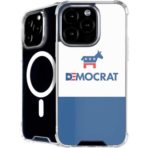 Democrat Blue And Red iPhone 16 Pro MagSafe Case