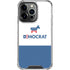 Democrat Blue And Red iPhone 16 Pro Max Clear Case
