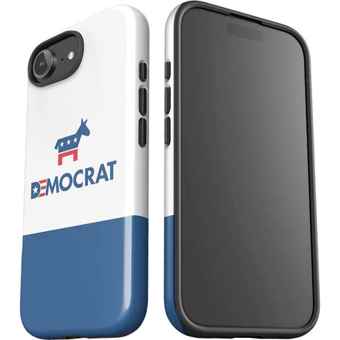 Democrat Blue And Red iPhone 16e Impact Case