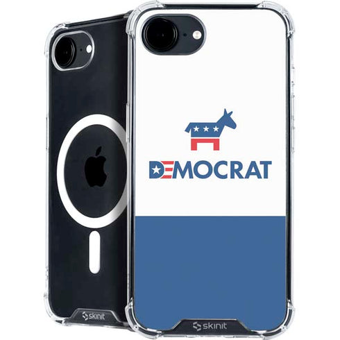 Democrat Blue And Red iPhone 16e MagSafe Case