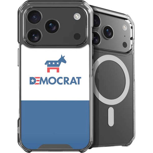 Democrat Blue And Red iPhone 18 Pro MagSafe Case