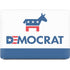 Democrat Blue And Red Apple MacBook Air Skin