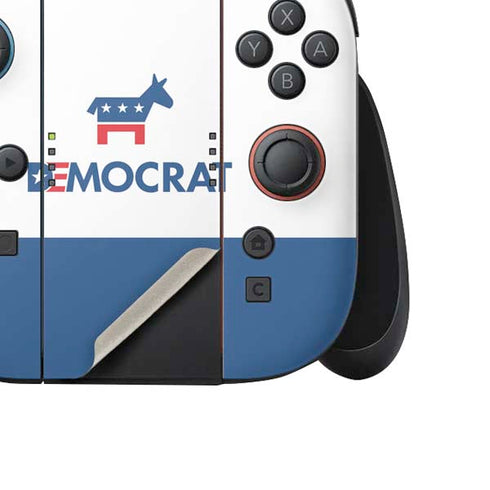 Democrat Blue And Red Nintendo Switch 2 (2025) Joy-Con Controller Skin