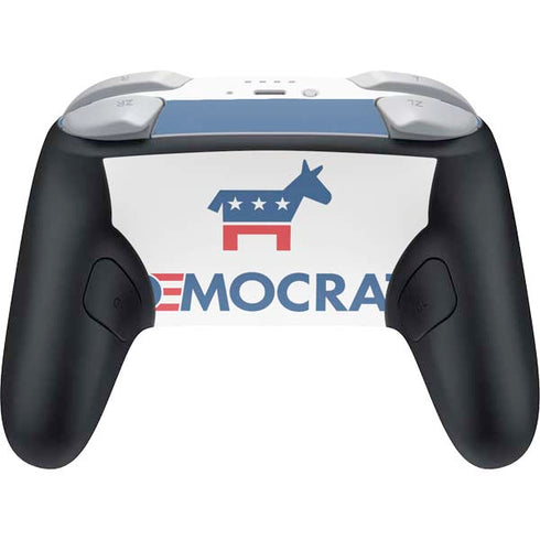 Democrat Blue And Red Nintendo Switch 2 (2025) Pro Controller Skin